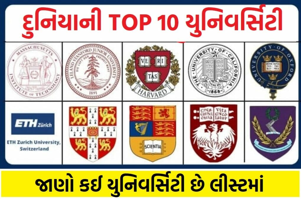 આ છે વિશ્વની Top 10 યુનિવર્સિટી